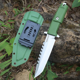 Extrema Ratio FULCRUM Full Tang Straight Knife Fixed Hunting Knife With Fire Starter UD408908